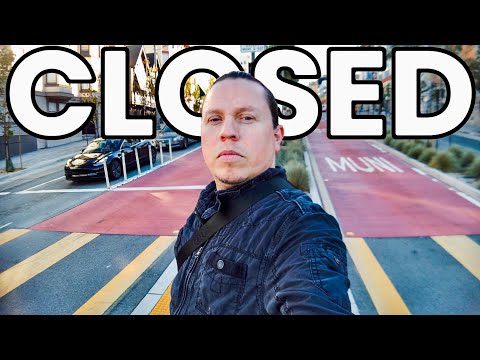 every store is CLOSED on van ness San Francisco