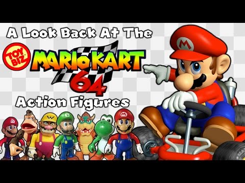 A Look Back At The Toybiz Mario Kart 64 Action Figures!