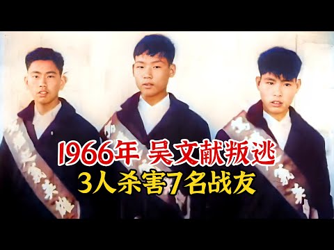 实录1966年，吴文献叛逃事件真实影像，3人杀7战友驾舰叛逃马祖岛