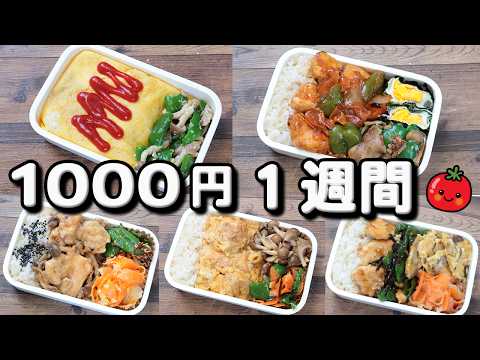 One Week of Lunches with 1000 Yen Ingredients (11) - Recipe Book Intro