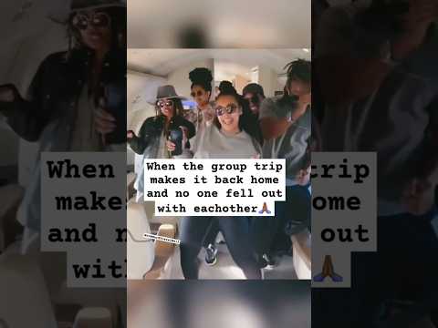 Group trip success✈️🙏🏾🥴 | Khadeen Ellis Dancing #dance #travel #meme