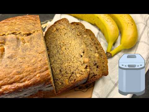 I Made Banana Bread in a Bread Maker - It Is Not What I Expected