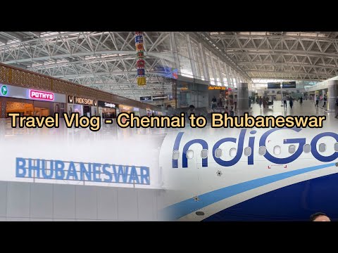 Travel vlog - Chennai to Bhubaneswar vlog | Chennai Domestic Airport vlog