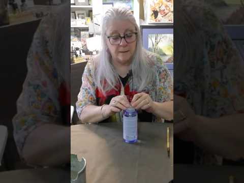 The Art of Using Distilled Water in Watercolor #shorts