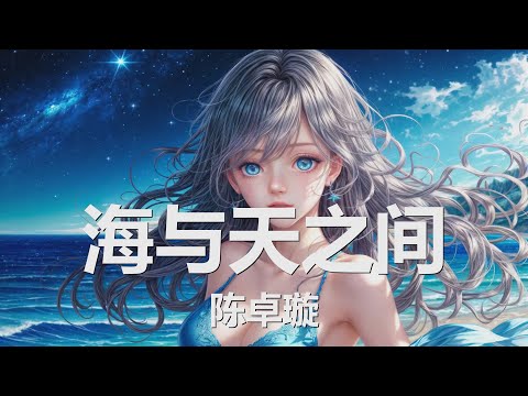 陈卓璇 - 海与天之间 (歌词) 💗♫