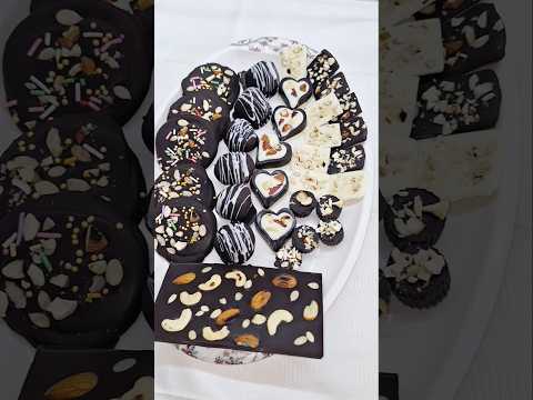 Tasty handmade chocolates  #choclatelover #handmadechocolate #shortsviral #youtubeshorts #chocolate