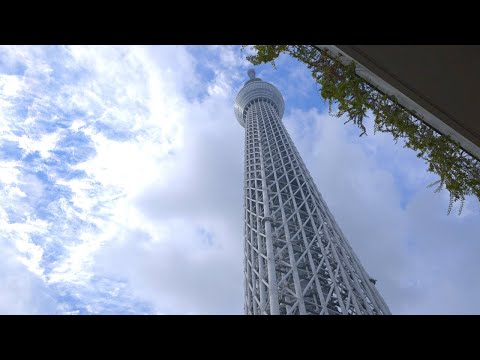 Tokyo [8K HDR] A walk starting from Oshiage Station