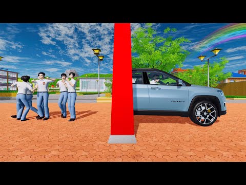 Masih Ikutan Trend Ini | Mobil Lebih Realistic 😍 #cartransition #sakuraschoolsimulator #cartrend