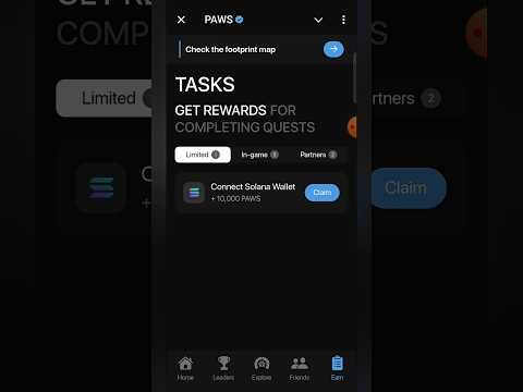 PAWS Solana wallet connect | Connect Solana wallet | #paws #solana #wallet #connect #howto #FREE100
