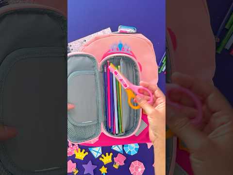 What’s in Jill’s backpack?? 🎒 🎨🤔 Get ready for School with Jill! #school #getreadywithme