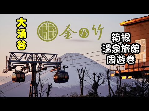 【東京自由行】- 箱根周遊券新宿站路線, 大涌谷無車下山😱, ¥60,000箱根溫泉旅館「金乃竹 塔ノ澤」Part 1