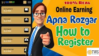 Asan Rozgar | How to Use Asanrozgar website 2022 | New Online Earning | TWS