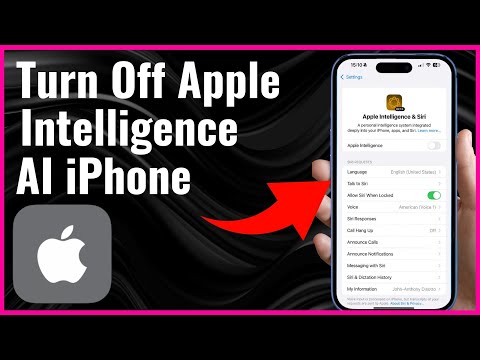 How To Turn Off Apple Intelligence AI on iPhone | Full Guide 2025