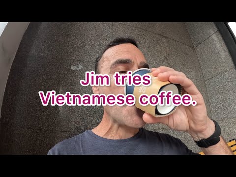 Trying Vietnamese Coffee! 😳