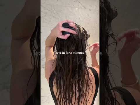 Hair wash routine for hair growth🧼🚿