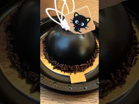 Chococat Mousse Dome from Hello Kitty And Friends Cafe #foodie #peanutbutter #filling #food #cake