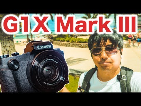 インスタ映え？Canon G1X Mark III リアルVLOGテスト in ハワイ - ケンジさんVLOG_127 APS-Cコンデジで80Dスペック？