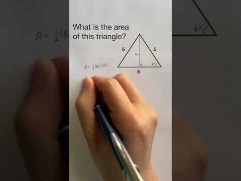 Find the Area of an Equilateral Triangle