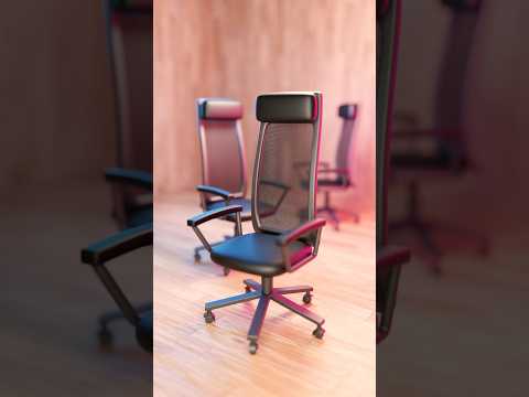 3D modeling comments an Office Chair #blender #blender3d #3dart #blendercommunity #3dmodeling #b3d