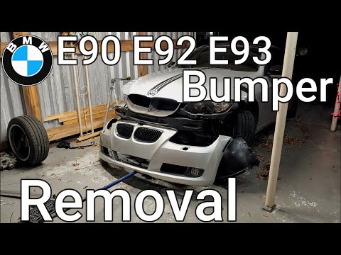 E90 E92 E93 Bumper Removal | FULL PROCESS