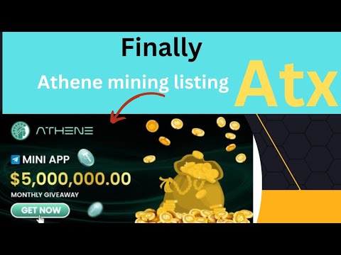 Finally Athene mining listing || Atx