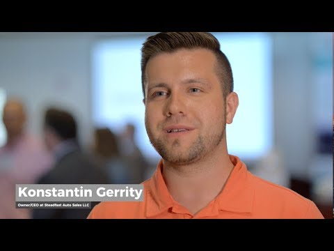 Konstantin Gerrity, Owner of Steadfast Auto Sales