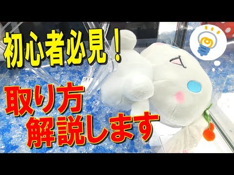 【UFOキャッチャー】初心者必見！これで簡単にぬいぐるみ攻略できます！　【確率無視】【裏技】【クレーンゲーム】(Japanese claw machine)