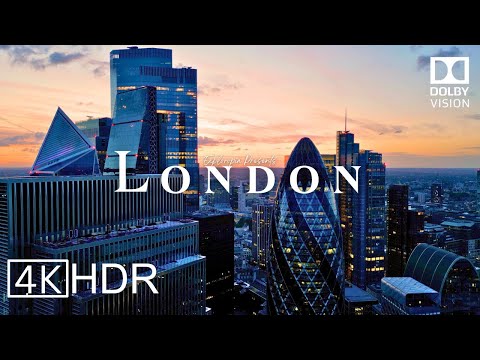 London, England 🏴󠁧󠁢󠁥󠁮󠁧󠁿 in 4K HDR ULTRA HD 60 FPS Dolby Vision™ Drone Video