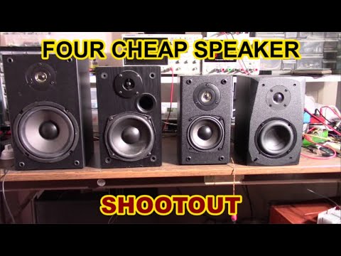 Review of some cheap speakers