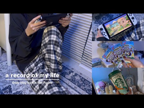 思いやりの無い人間関係は破綻に向かう┊ゲーム女子のオタクVLOG┊あつ森アミーボカード開封と収納┊原神 にじさんじ あつまれどうぶつの森