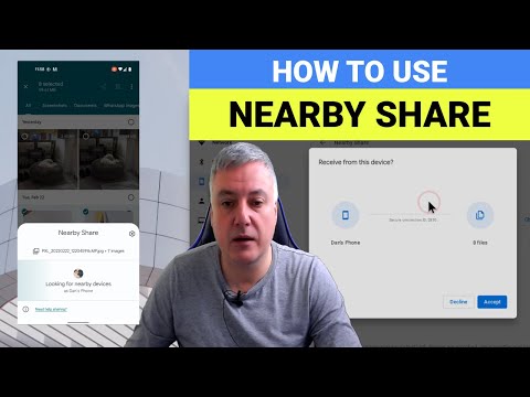 Nearby Share - Transfer files easily from your Android phone to your Chromebook