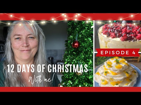 Raspberry Trifle and Lemon Curd Pavlova  - Episode 4