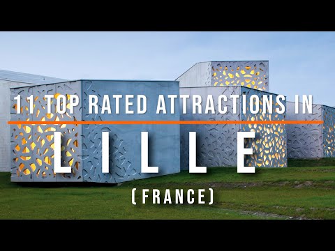 11 Top Rated Tourist Attractions in Lille, France | Travel Video | Travel Guide | SKY Travel