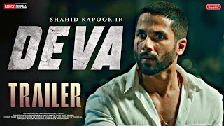 DEVA Official trailer : Release date | Shahid Kapoor, Pooja Hegde, Deva trailer, Deva teaser (2025)