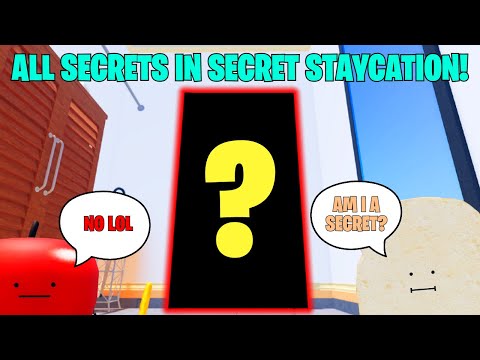 SECRET STAYCATION | ALL SECRETS in SECRET STAYCATION!