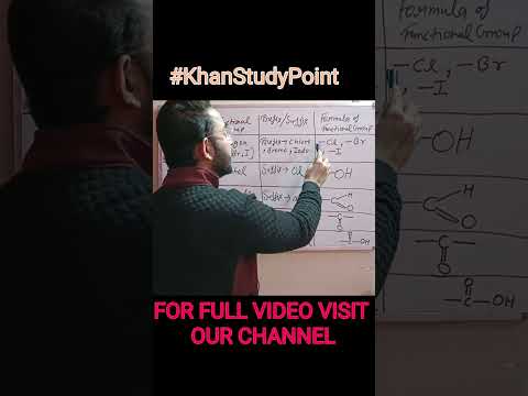 Functional Group | Carbon Compounds | cbse class 10 science | Fraz Khan #shorts #term2