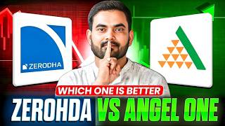 Zerodha VS Angel One Comparison 2024 | zerodha vs angel one brokerage charges | Angel one vs zerodha