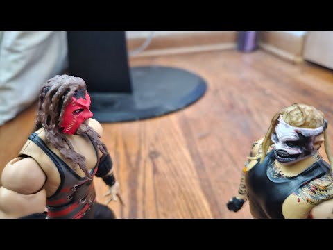 kane vs the fiend bray wyatt (falls count anywhere)