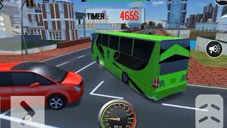 Driving Along the Coastline Mastering Coastal Roads Bus Driving GameStory Mode L28 Seaside Adventure