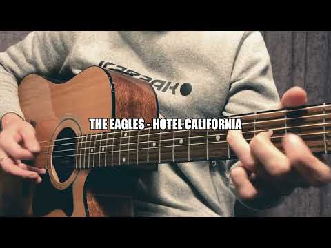 The Eagles - Hotel California / acoustic guitar solo