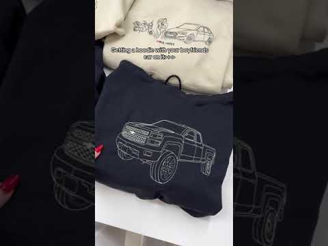 Custom hoodies with cars on them are my favorite 🤩🏎️