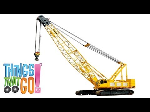 * CRANE * | Trucks For Kids | Things That Go TV!