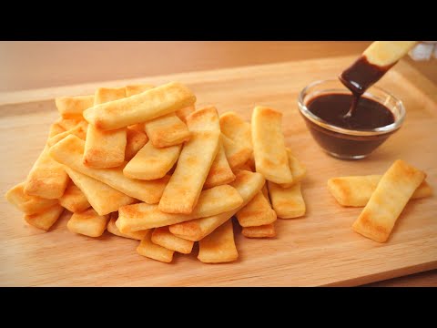 Have potatoes at home? Try this delicious potato snack! (no butter, no egg)