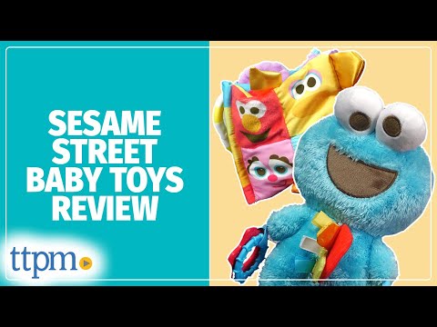 Sesame Street Baby's First Activity Toy, Blanky, and Soft Book