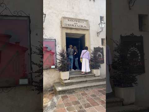 San Marino 🇸🇲 Museum #shorts_video #sanmarino #muzeum #torture