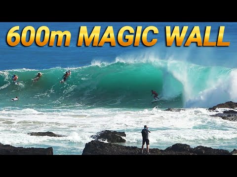 HUGE WAVES DOUBLE UP!!  I was so excited