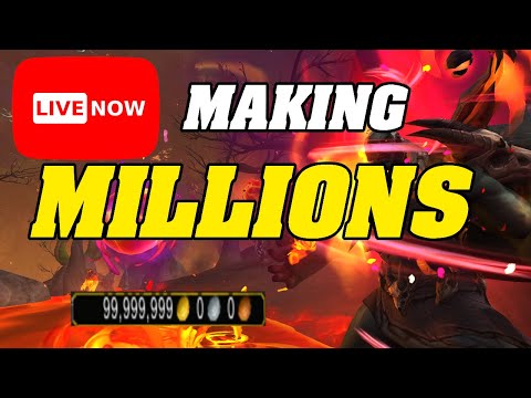 [LIVE] WoW War Within Goldfarming! Let's Make MILLIONS!