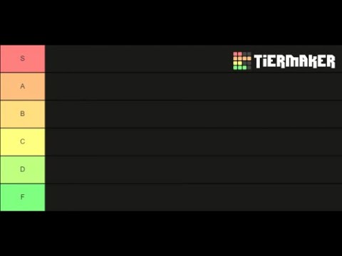 Tierlist Tsunday