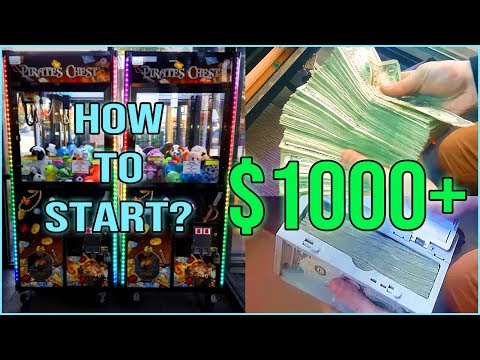 Pulling LOTS Of Cash From Claw Machines & How To Start