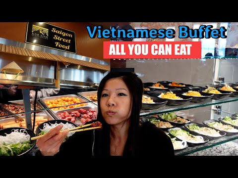 $20 All you can eat Lunch Vietnamese Buffet at Kim Son in Houston TX